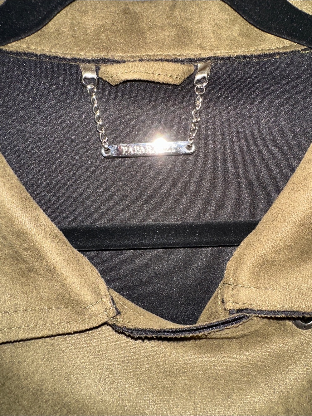 paparazzi Saude Olive Green Vest - Picture 4 of 7